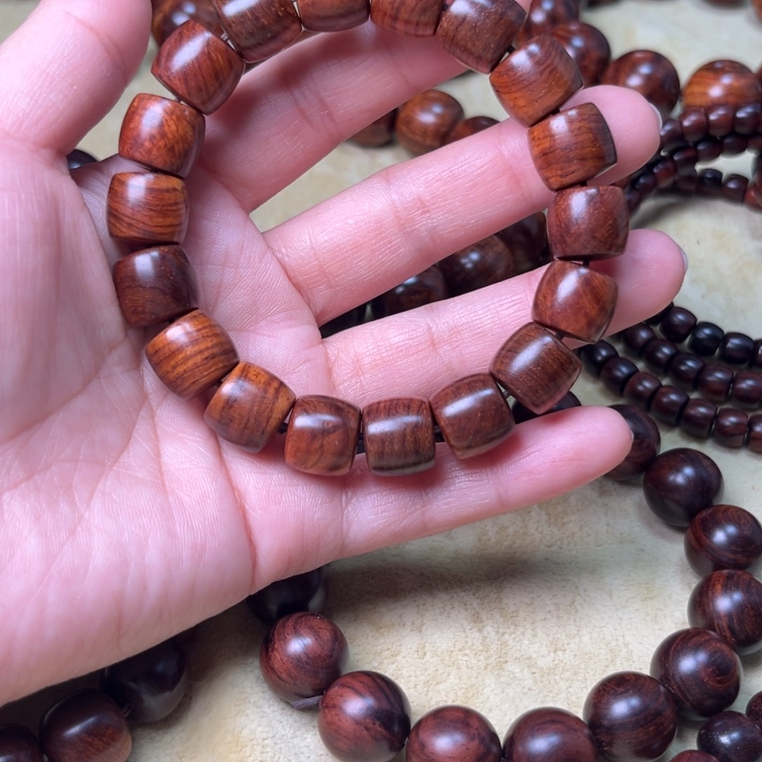 合***哥黄花梨/降香黄檀手串/手链