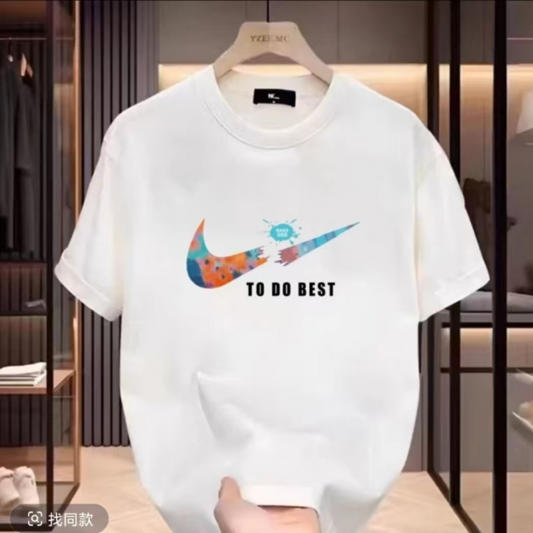 【一折粉丝福利】潮牌男女同款圆领百搭T恤