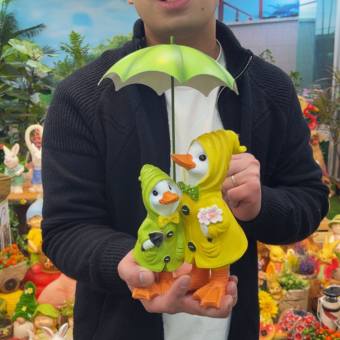 红陶花园庭院摆件