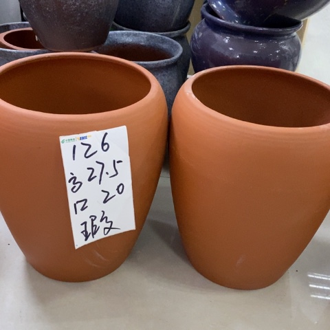 红陶粗陶花盆126