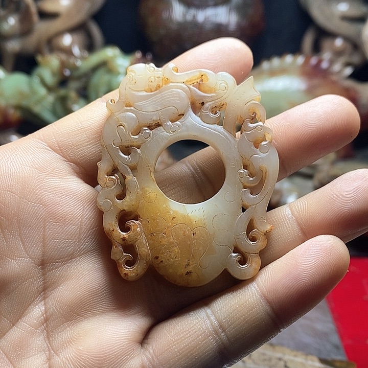 和田玉挂件未镶嵌