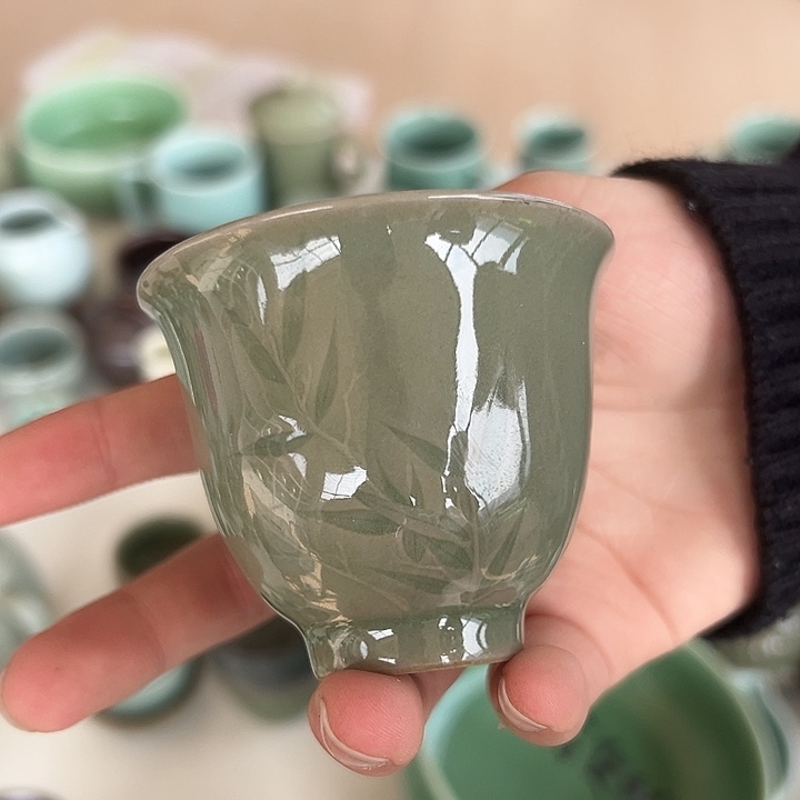 小米茶器龙泉青瓷