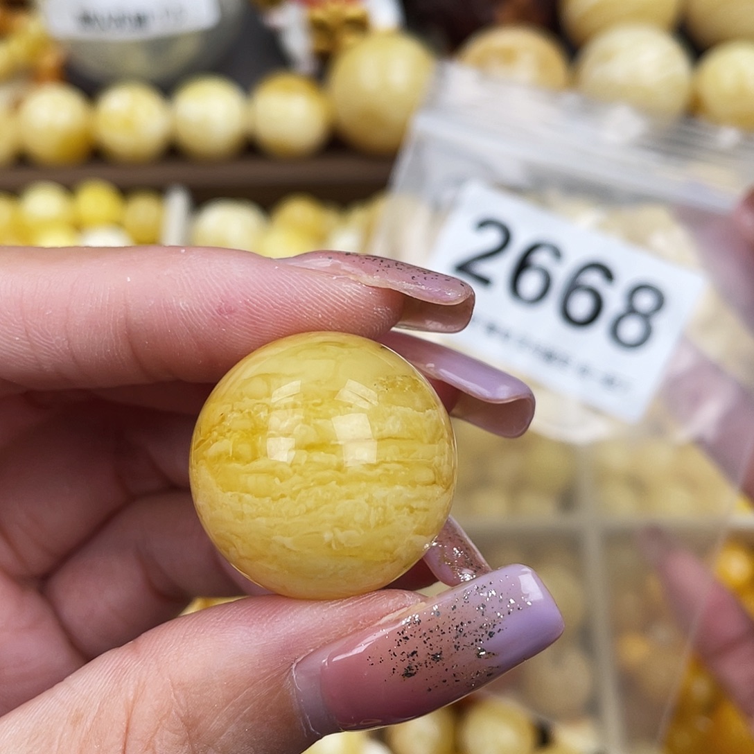 未镶嵌琥珀珠宝奇石微瑕25.1