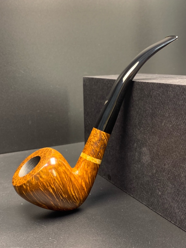 意大利维布拉蒂二花等级石楠木手工烟斗（内径21斗深48.6）