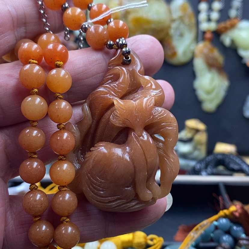 【闪购商品】蛇纹石玉吊坠未镶嵌