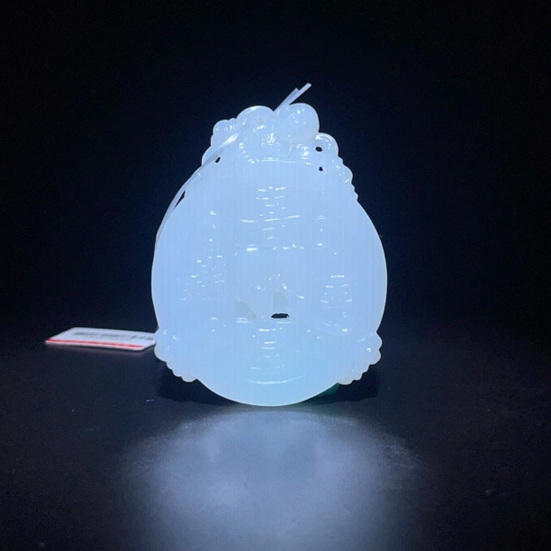 臻藏（8a）和田玉喜登金钱2509250009