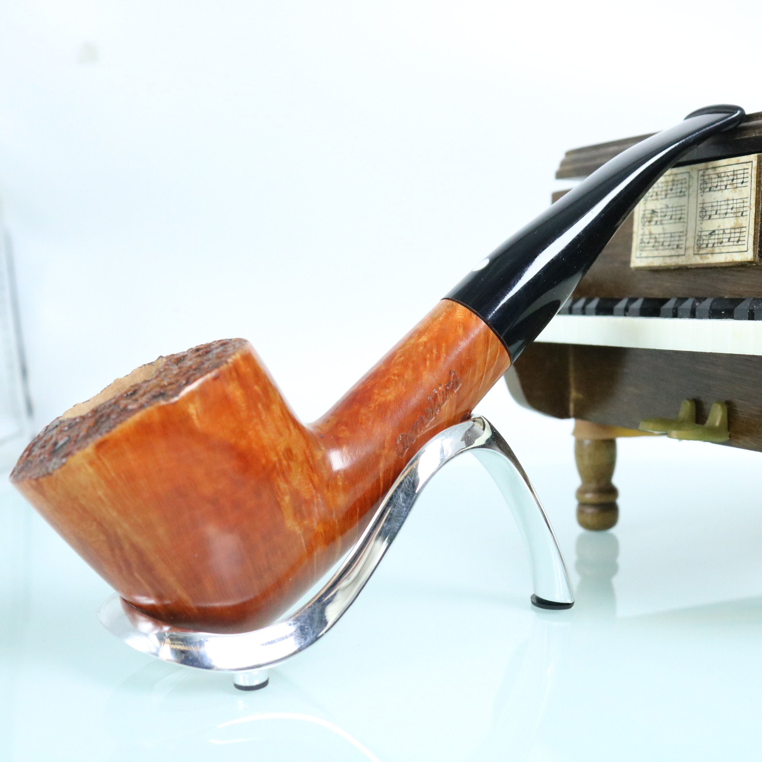 意大利著名阿梅里尼大师经典瘤皮手工石楠木烟斗