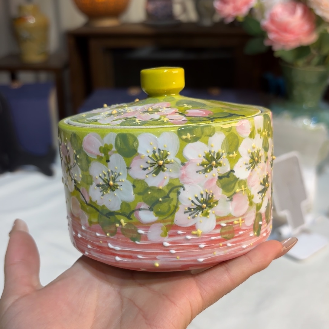 景德镇手绘高温釉下彩陶瓷茶具