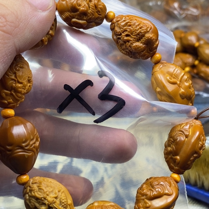 手串/手链橄榄核橄榄核雕工艺手串