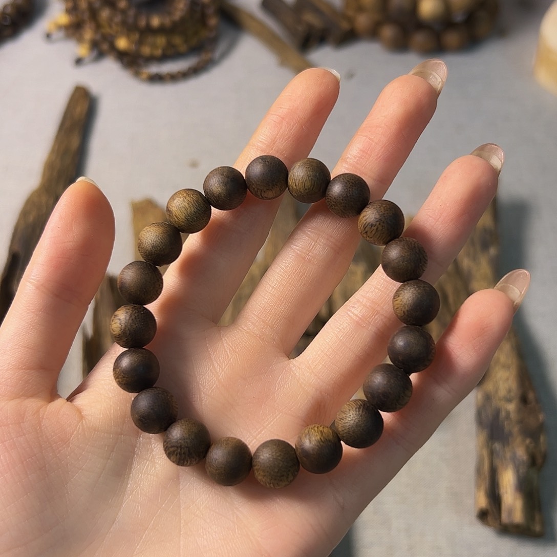 沉香手串香脉1.0手串7克加