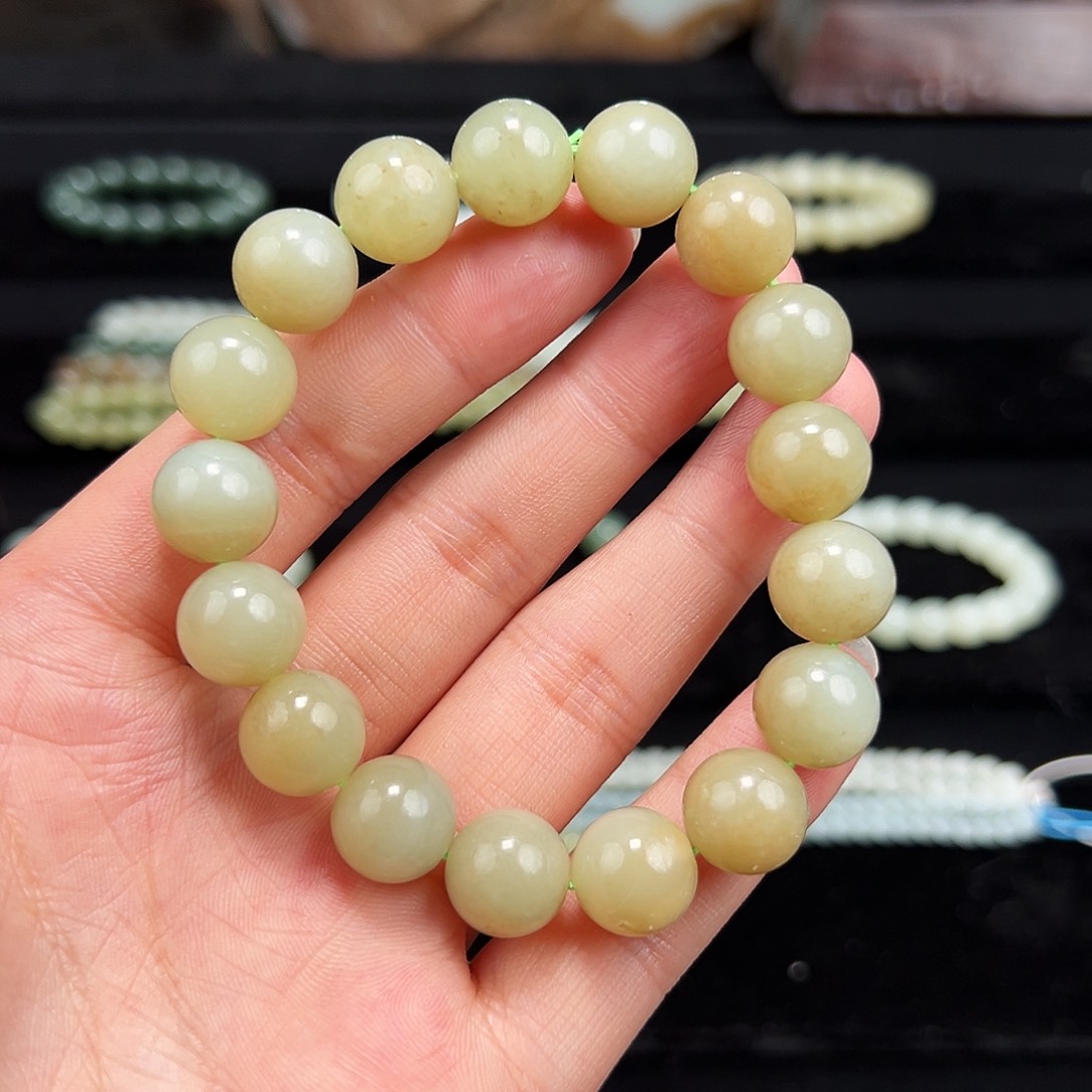 和田玉手链未镶嵌