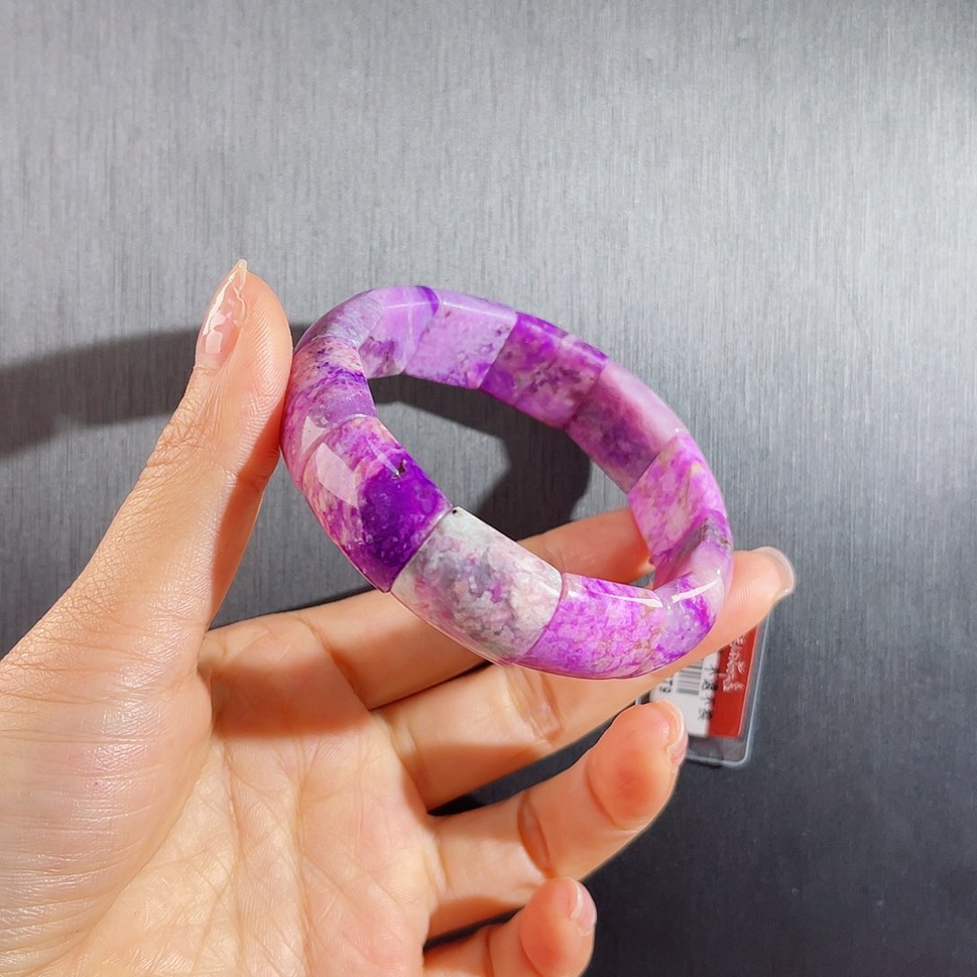 苏纪石（舒俱来）南非舒俱来老矿料手排未镶嵌