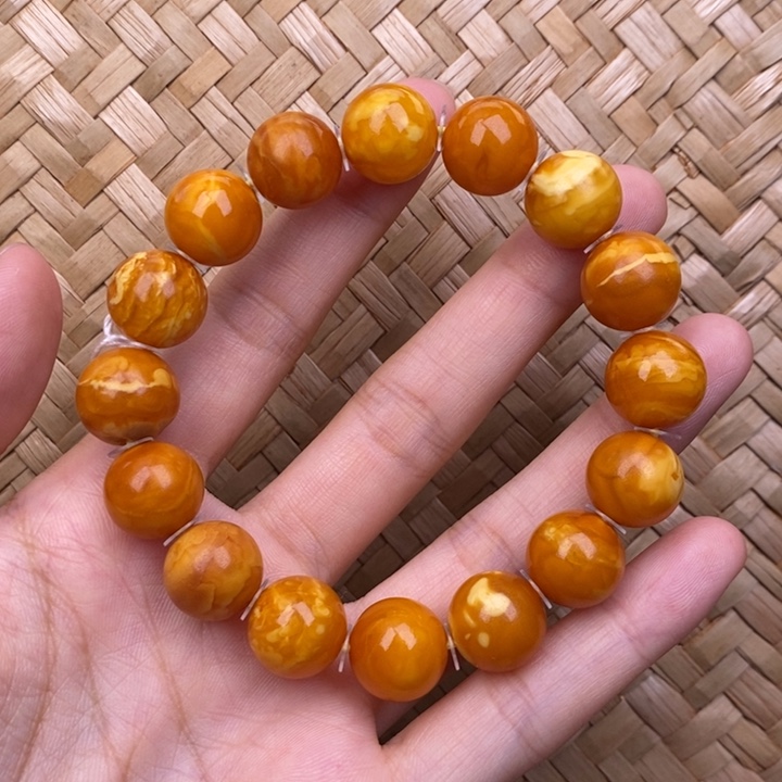 琥珀未镶嵌裸石蜜蜡M