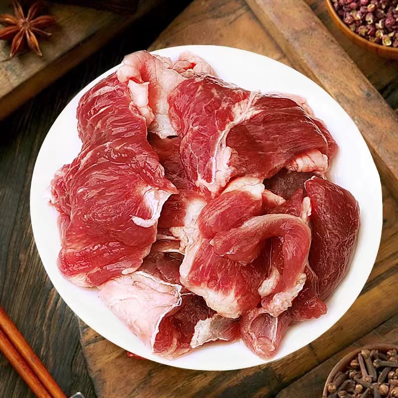 【顺丰次日达】新鲜筋头巴脑牛肉国产牛肉冷冻生鲜火锅食材