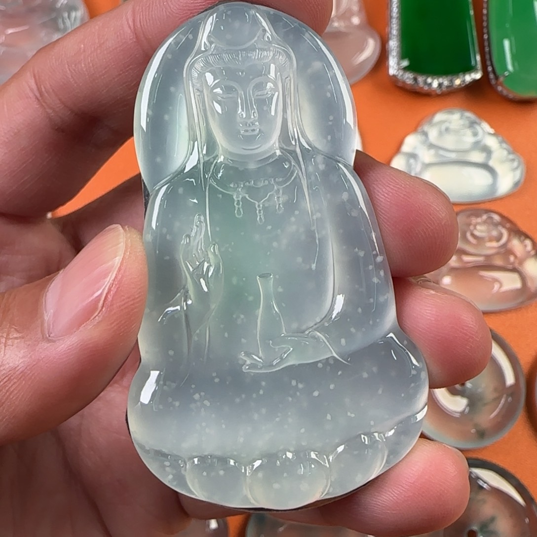 定制翡翠未镶嵌天然