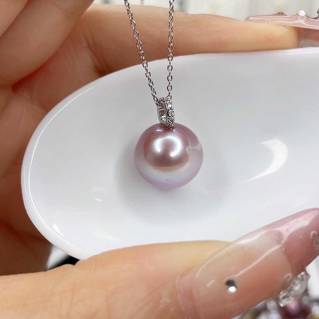 淡水珍珠未镶嵌吊坠(赠链)