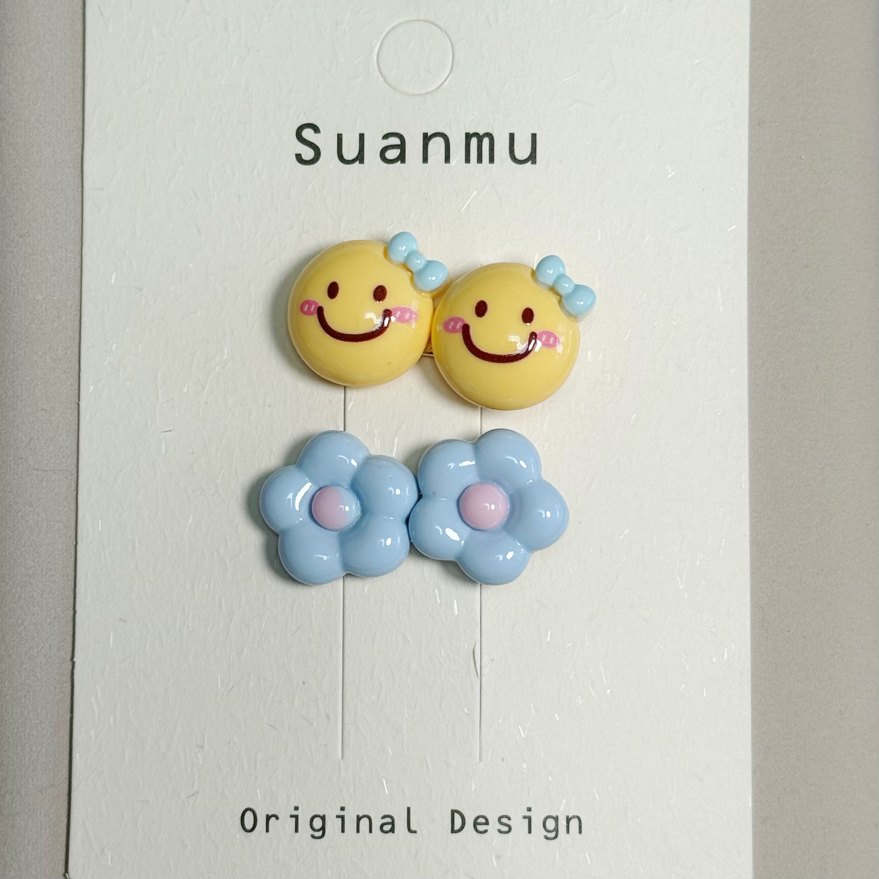 儿童DIY发饰头饰发夹配件韩版可爱卡通树脂贴片