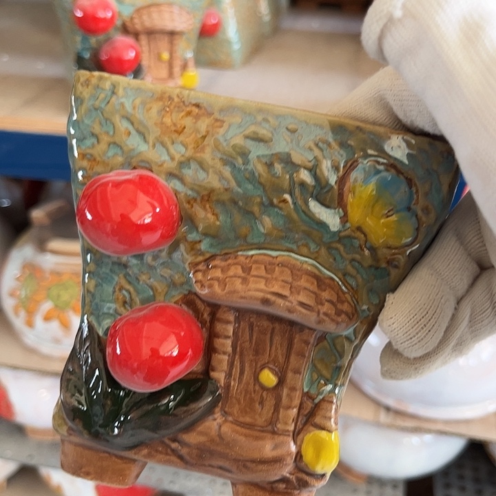 粗陶材质多肉花盆