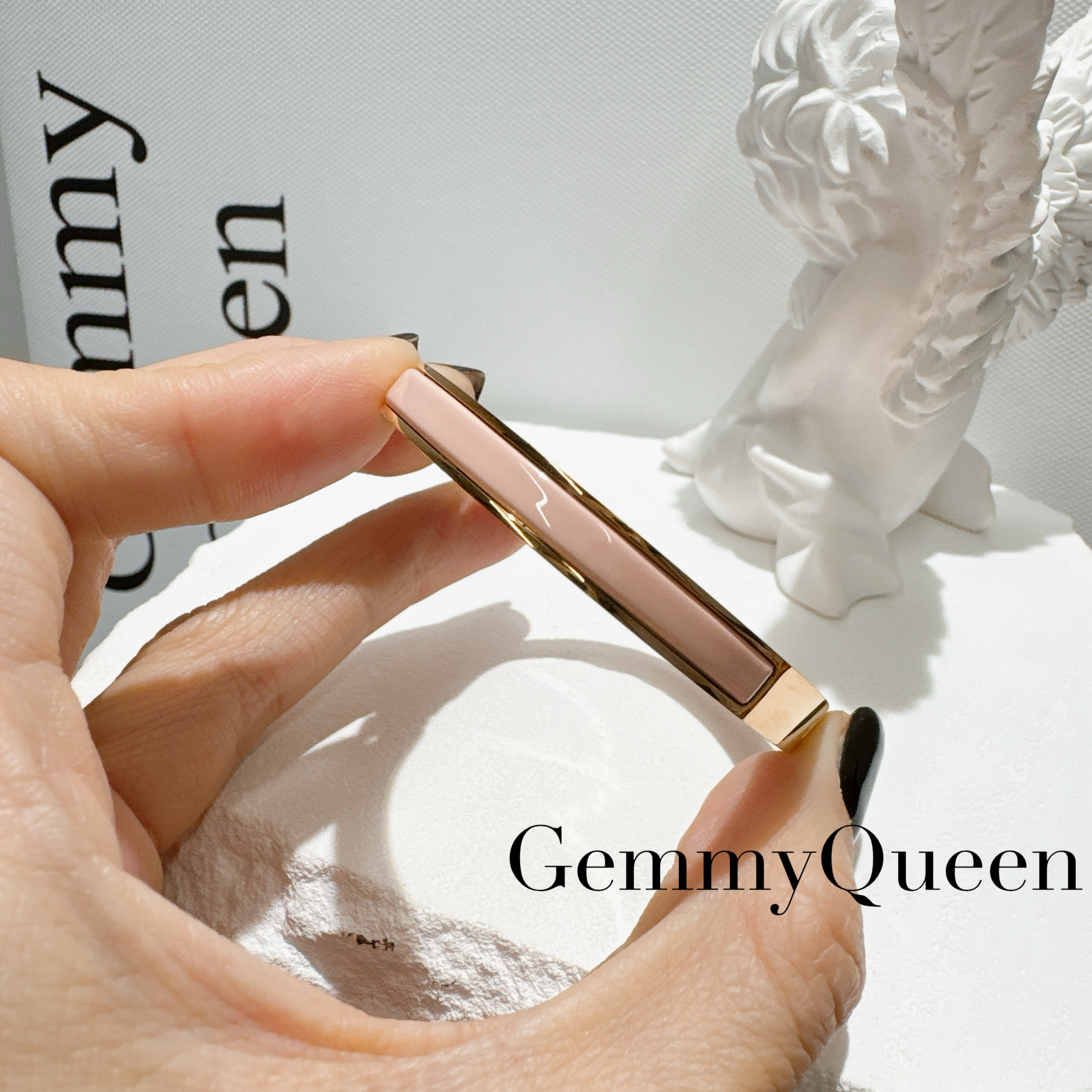 钛钢陶瓷手镯 GemmyQueen高定手镯GQ01215