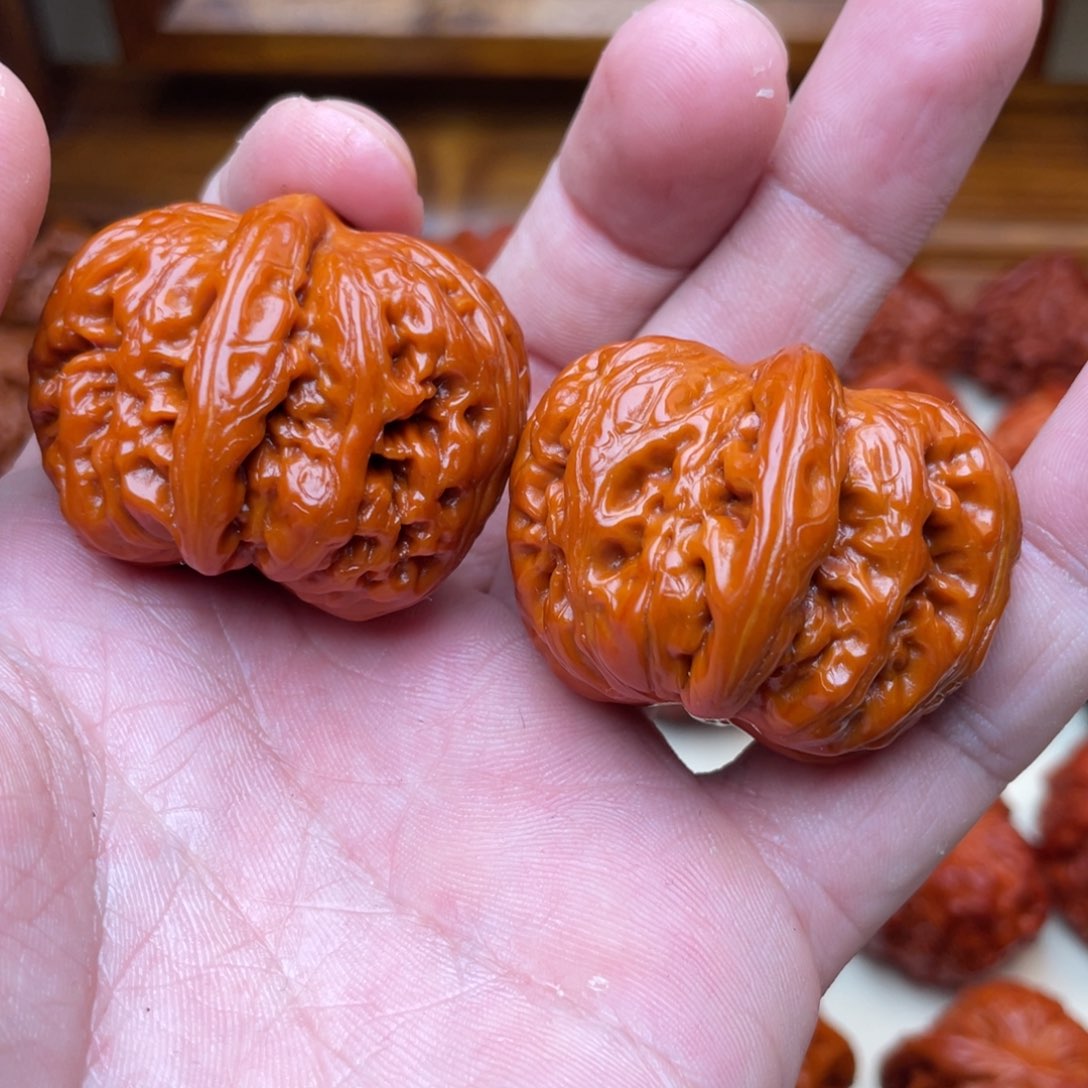 文玩核桃把件元宝 41