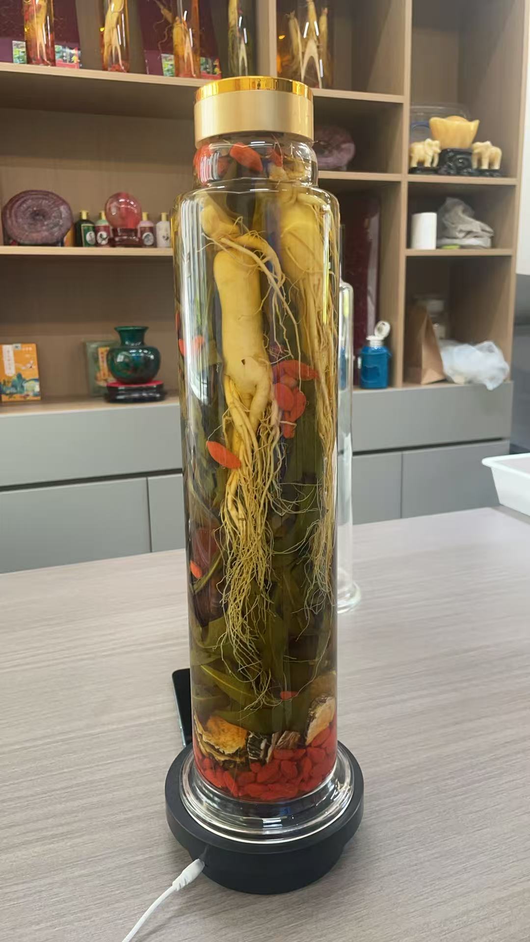 带5斤瓶~【鲜参代拍】循环泡40-60斤5种组合泡酒料养生保健泡酒料