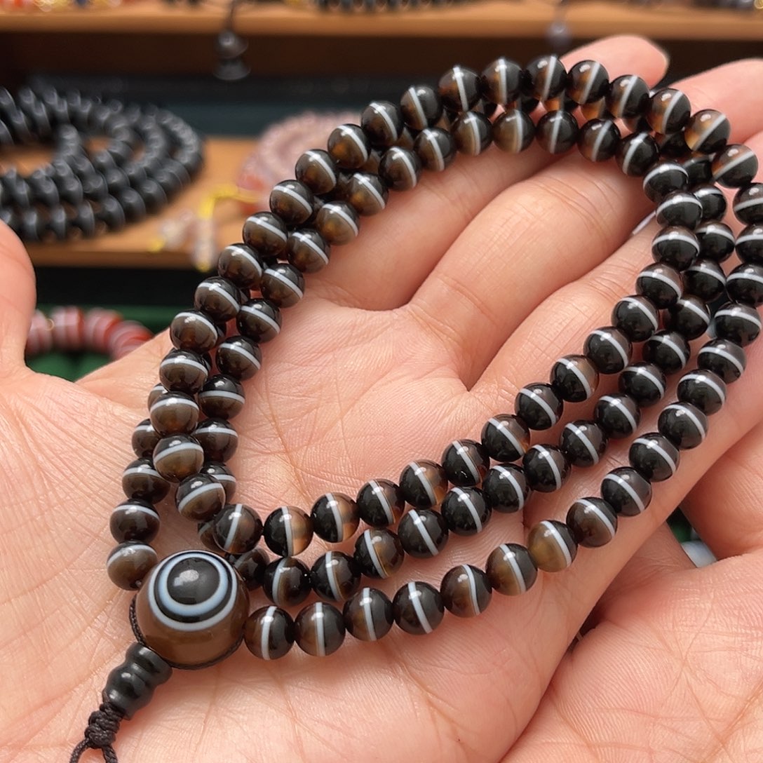 玛瑙/玉髓合金手串