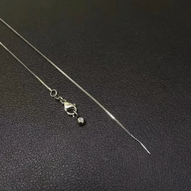 链子925银  Y1- S925银（白色）肖邦项链女神款--（可调节款式）