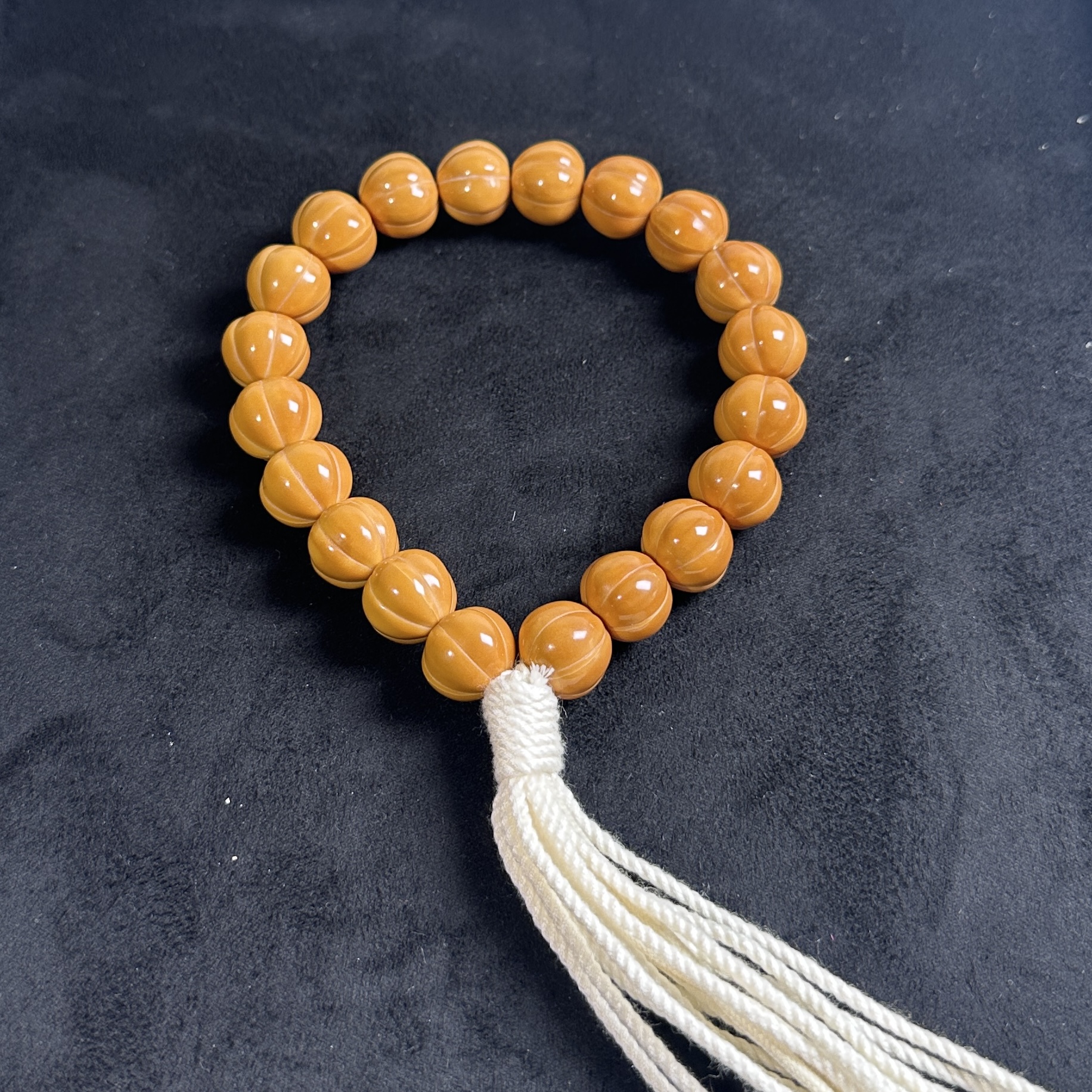 【胜蒜在握】精工雕刻猴头核桃蒜瓣南瓜珠手持文玩适合情侣款