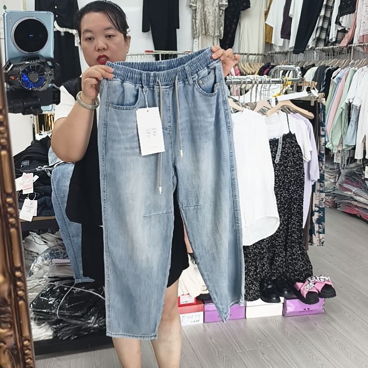  广州大码宽松老爹裤3