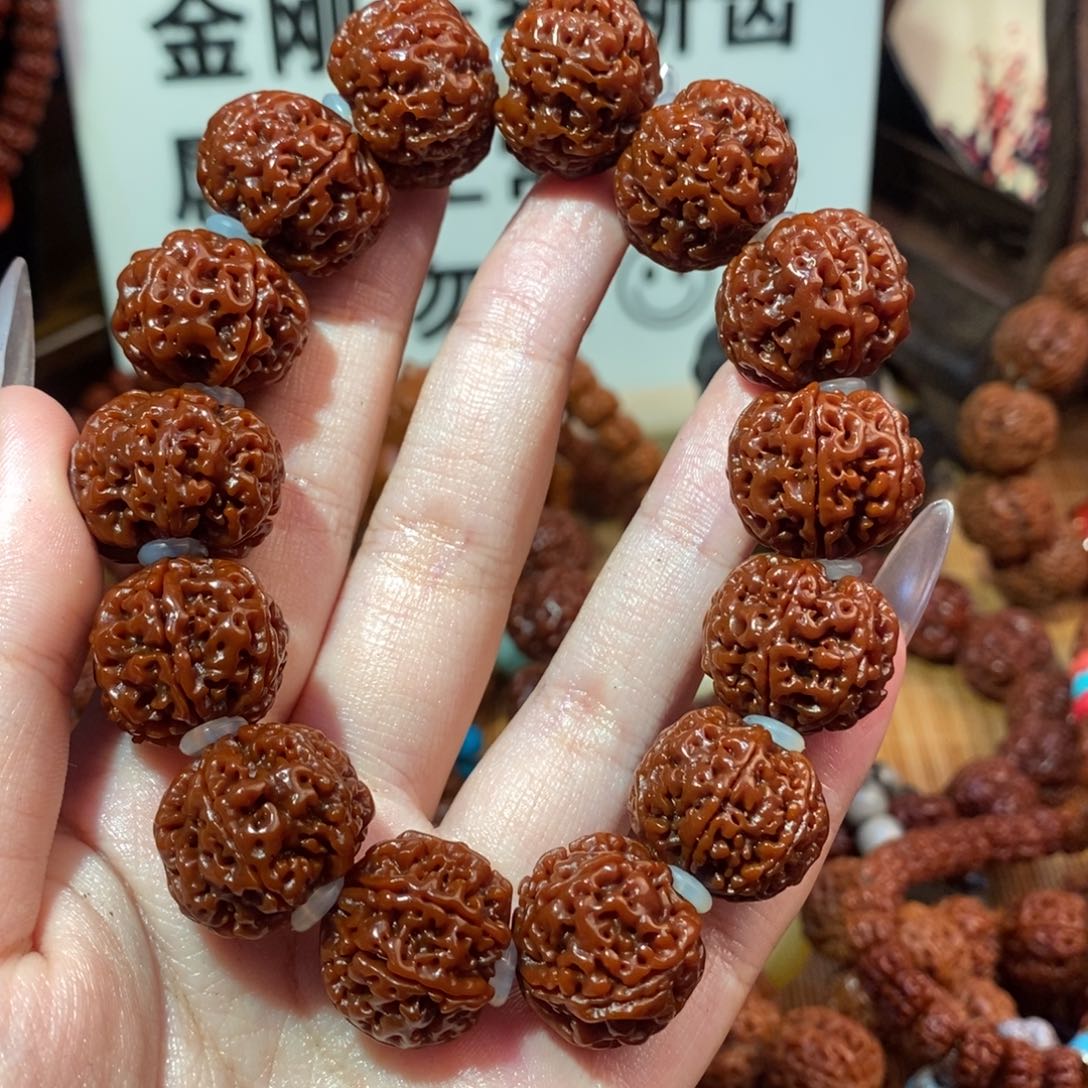 金刚菩提手串216肉玉华