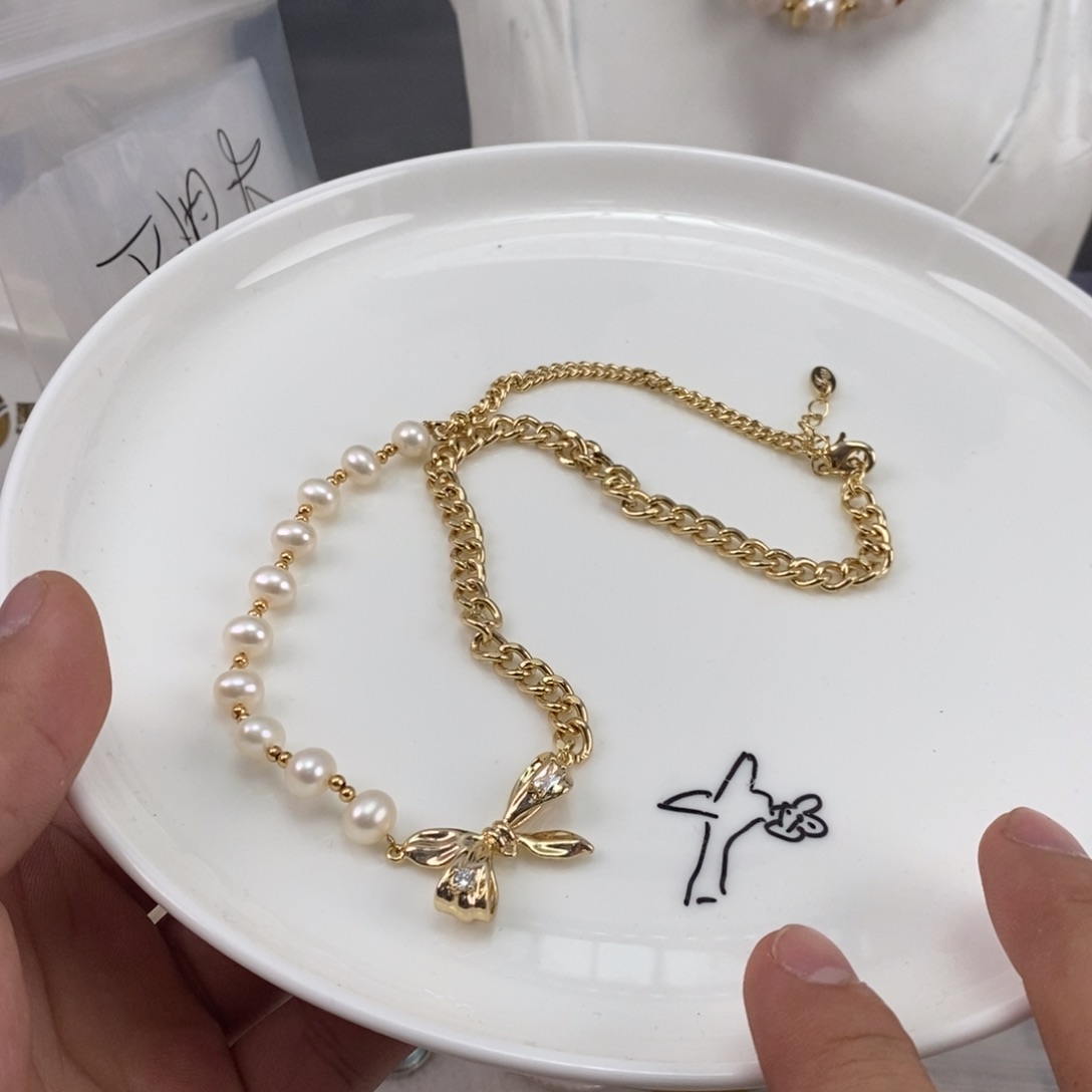 淡水珍珠颈饰未镶嵌