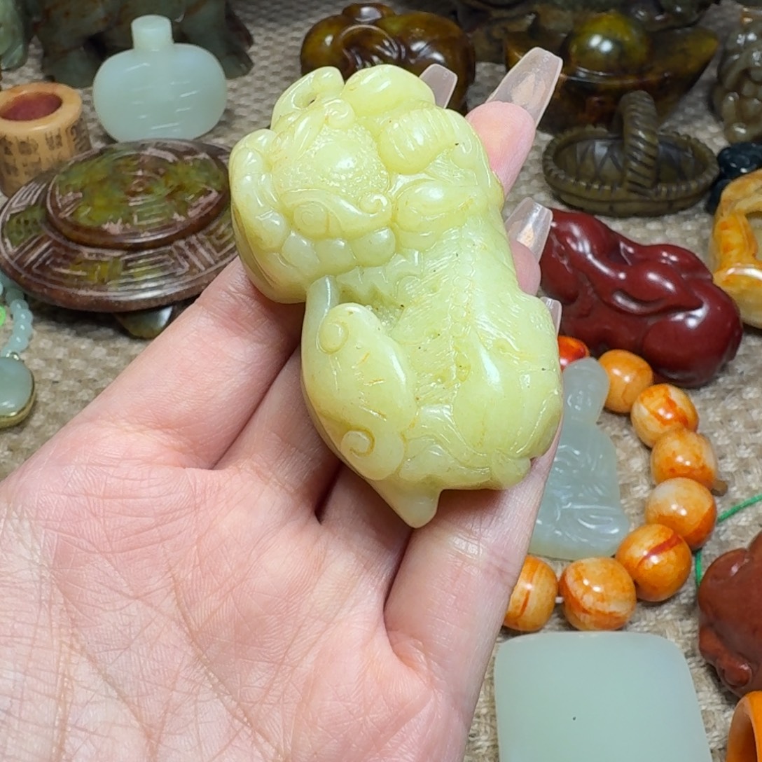 白玉菩提吊坠挂件