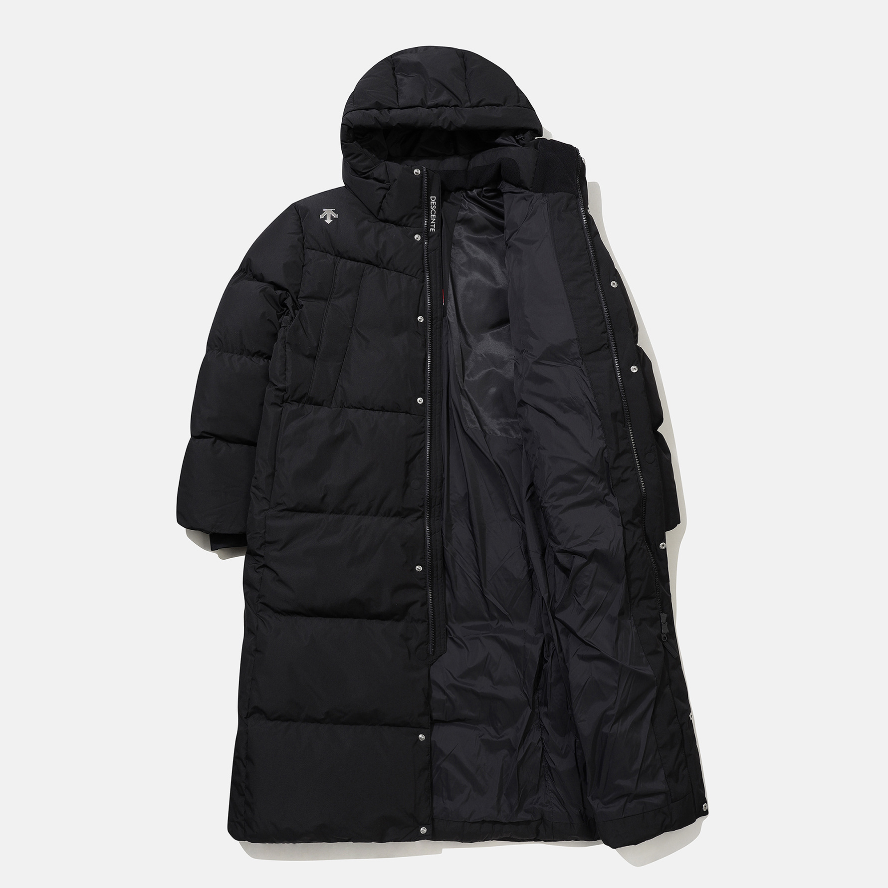 DESCENTE/迪桑特/高端鹅绒 25新长款羽绒服 男女同款SQ323SDJ91