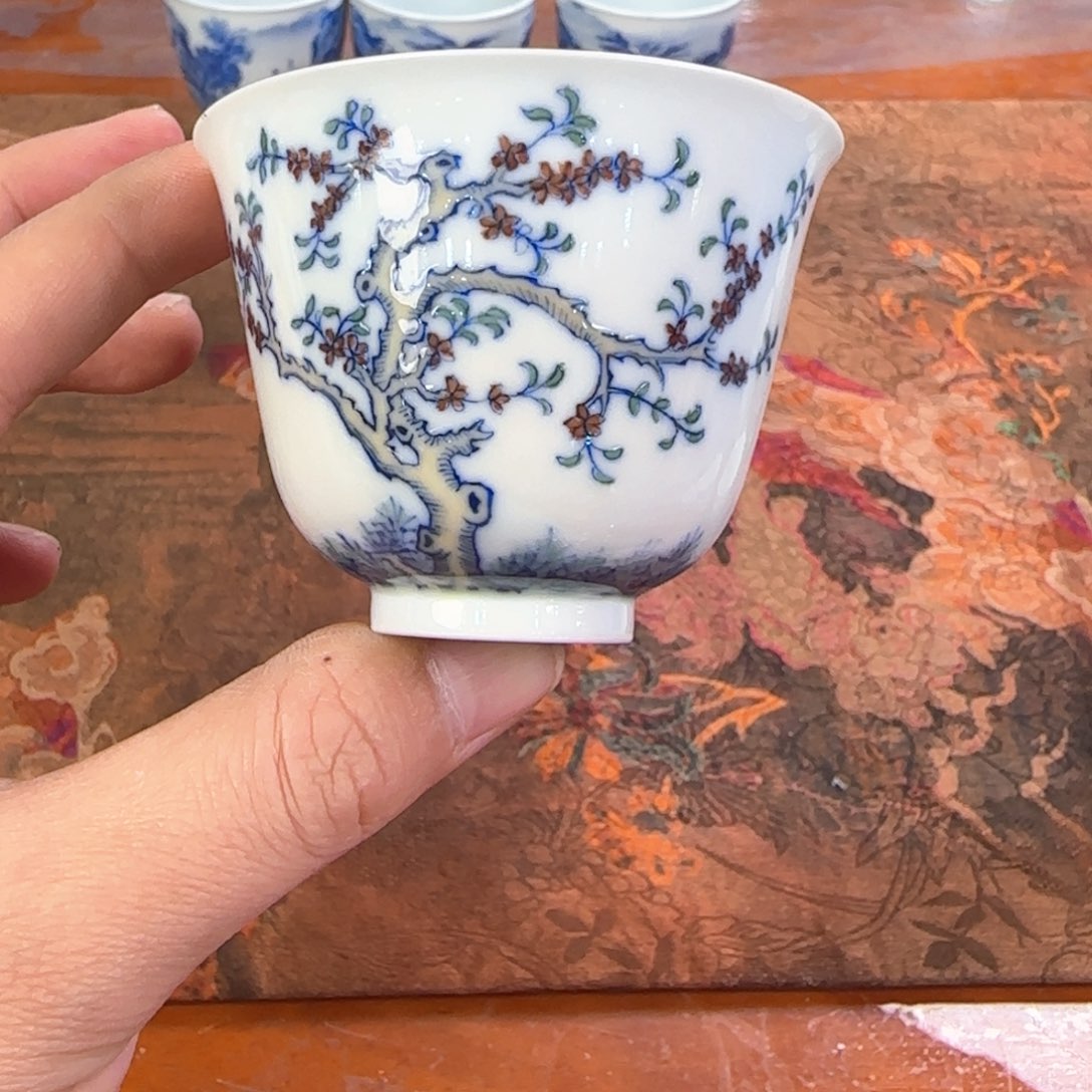 杯子景德镇手工手绘