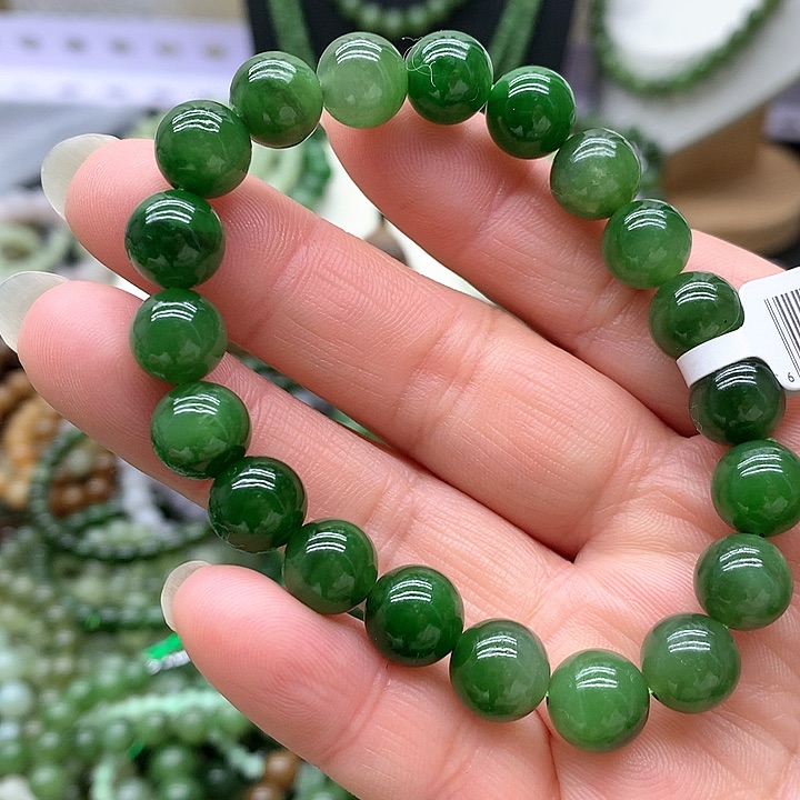 【闪购商品】和田玉手链未镶嵌9.6