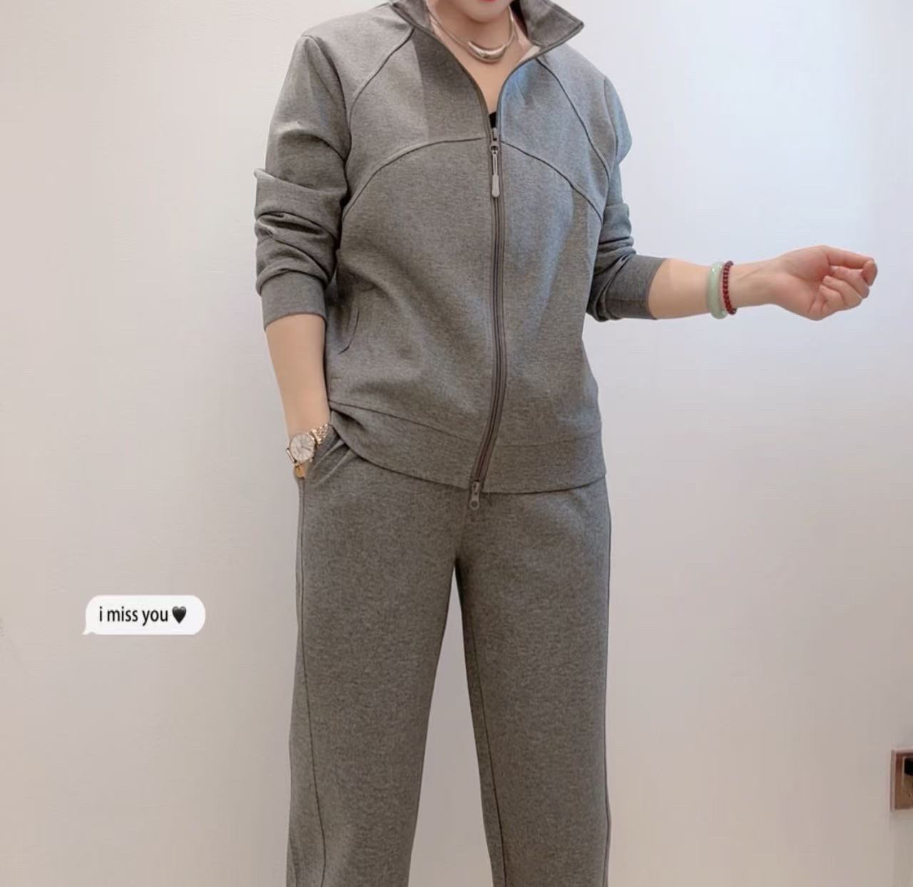 【润路精选】秋季爆款休闲时尚简约大方百搭套装