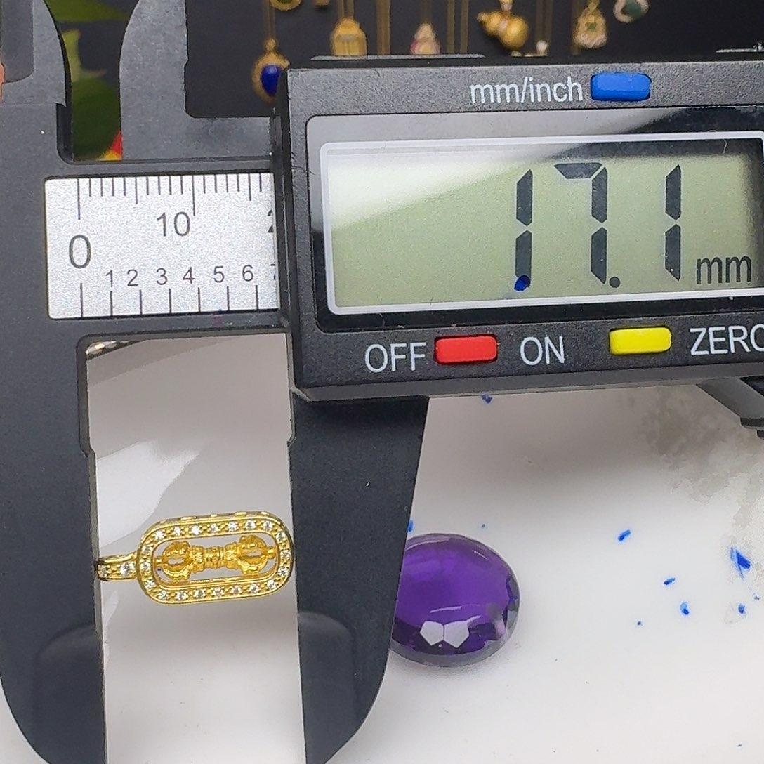 紫晶银S925镶嵌颈饰紫水晶925镶嵌33