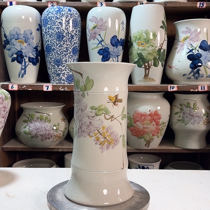 瓶竹子枝藤高29 新款陶瓷陶瓷