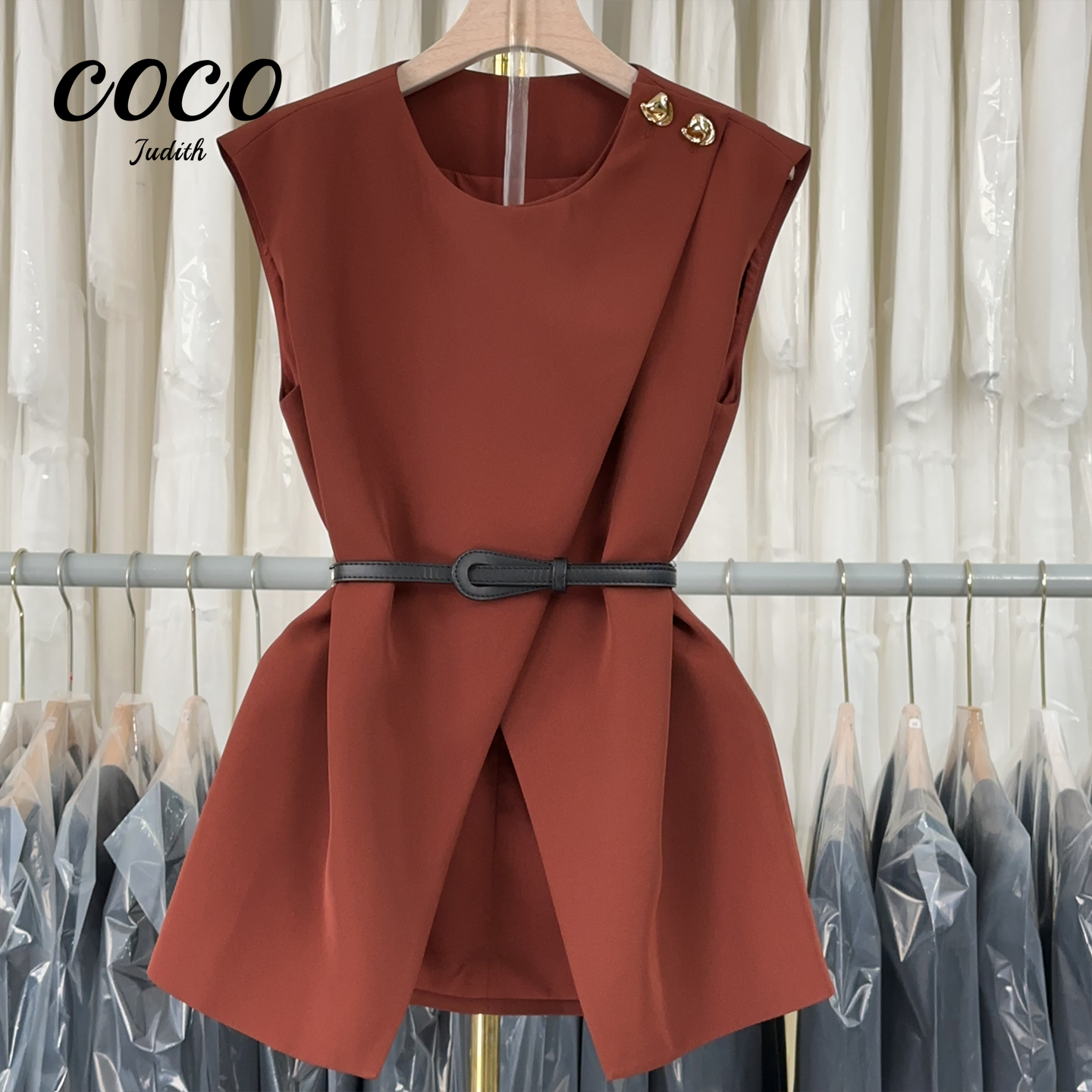 现货【RG3336】2025年新款时尚气质百搭减龄显瘦新款套装