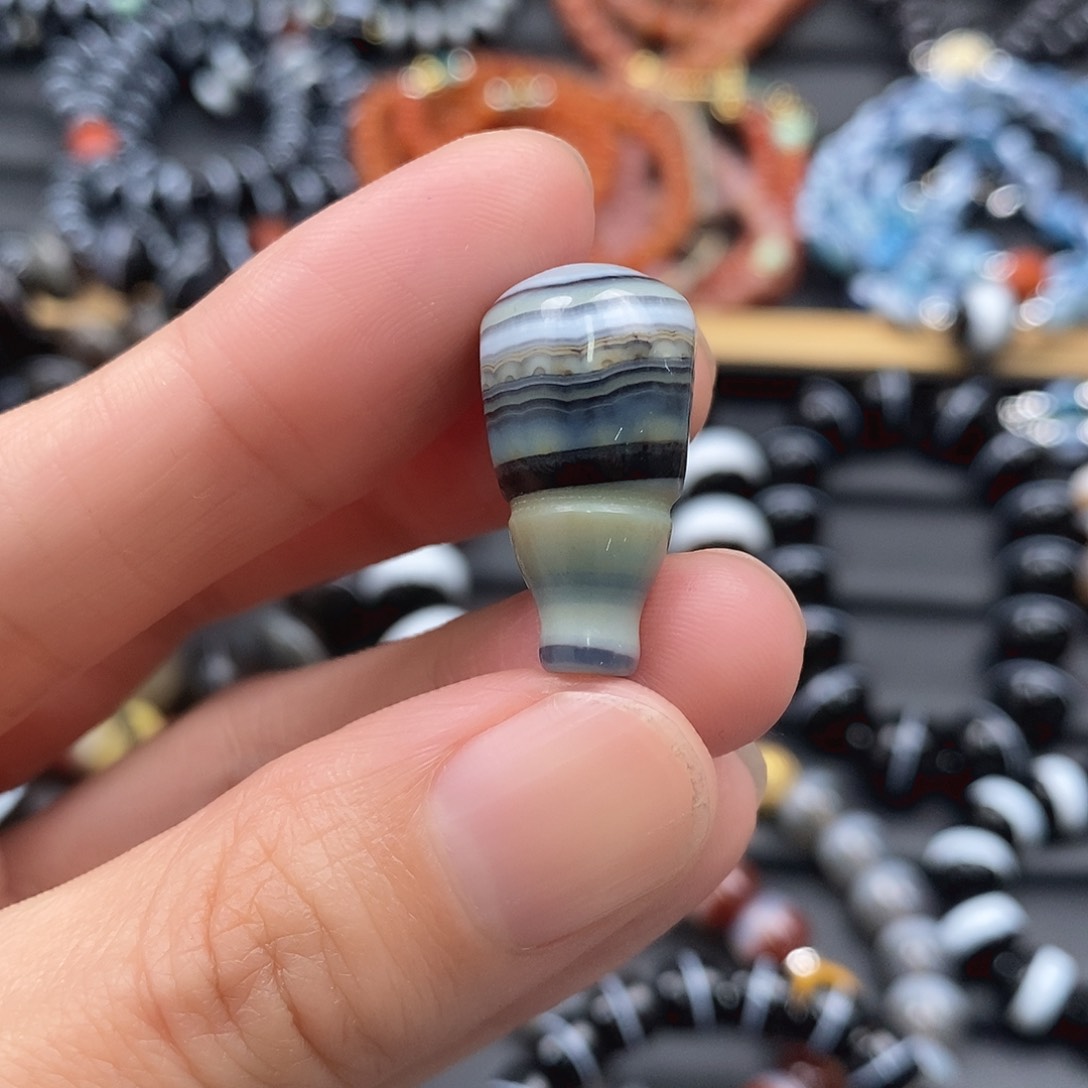 玛瑙/玉髓玛瑙单珠未镶嵌