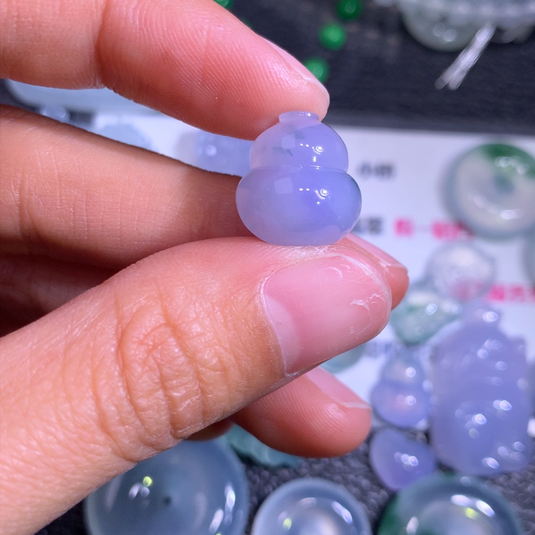 翡翠颈饰未镶嵌 翡翠