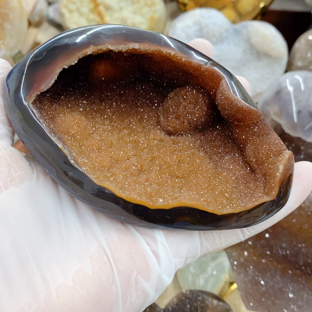 水晶未镶嵌水晶我****罐