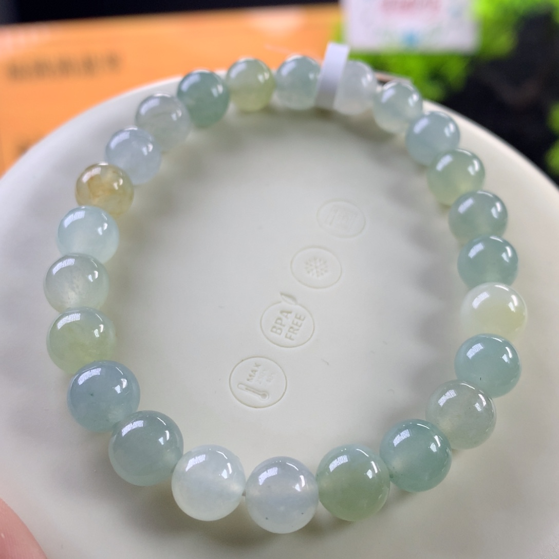 翡翠未镶嵌手链卡8