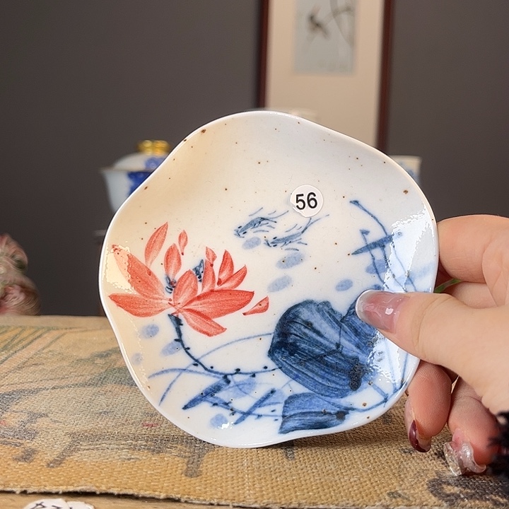 杯景德柴烧茶杯多人