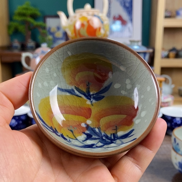 瓷片手工制作工艺精湛等特点