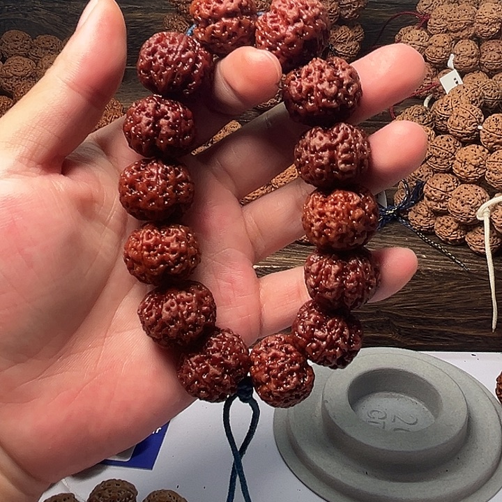 金刚菩提手串高规整爆肉蜂王22