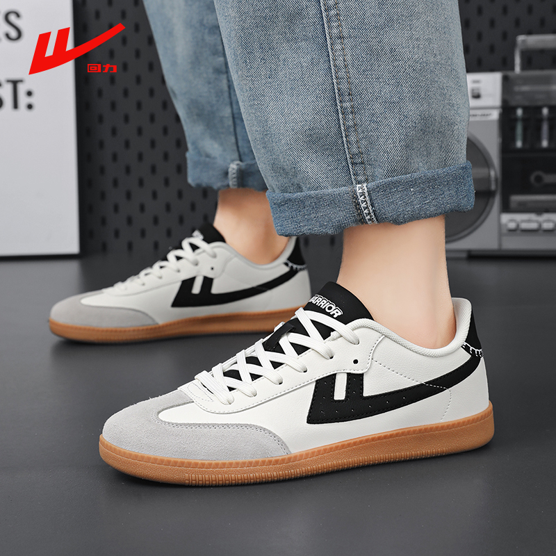 回力男鞋2025春季百搭轻便德训鞋运动板鞋时尚透气潮流韩版男士鞋