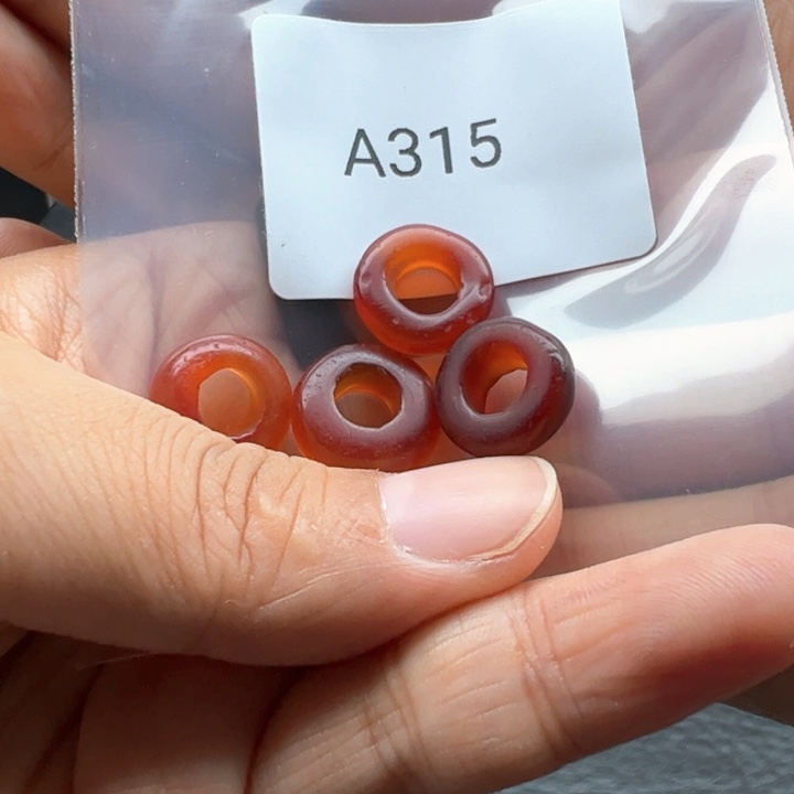 未镶嵌玛瑙/玉髓珠宝半成品