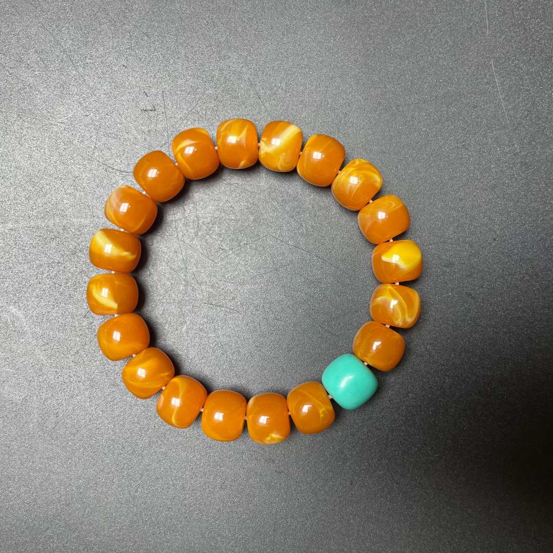 ml 一点绿 黄手串涵哲堂高端精选yh