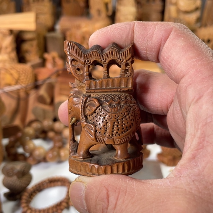 檀香木其他无**哥老山檀香老物件